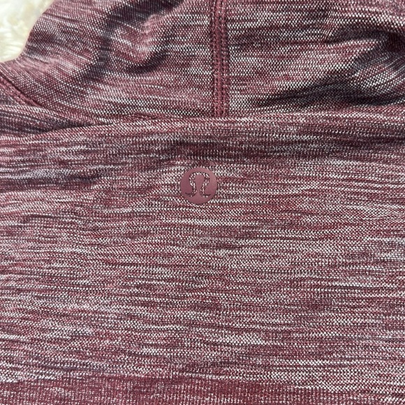 Lululemon Woolly Wonder Turtleneck Dark Adobe / White - Picture 5 of 6